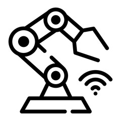 smart robot icon