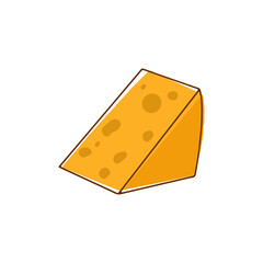 Emmental Cheese Illustration