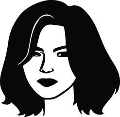 silhouette of a woman