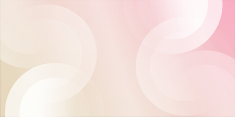 Minimalist banner background, pastel colorful, pink and yellow gradations. illustration modern