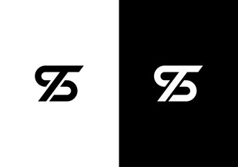 ST, TS monogram logo