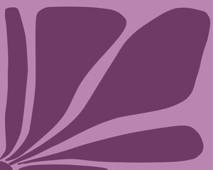 Flower abstrak purple 