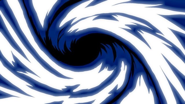 Anime Cartoon Electrical Storm Transition