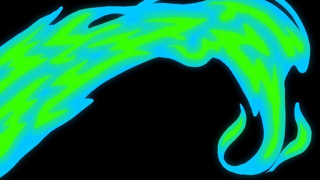 Electrical Anime Cartoon Transition