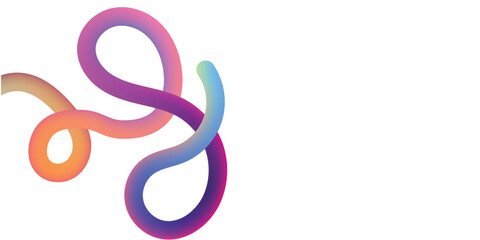 Fototapeta premium Wave Design for Backgrounds and Presentations Modern dark turquoise business webinar banner design for web