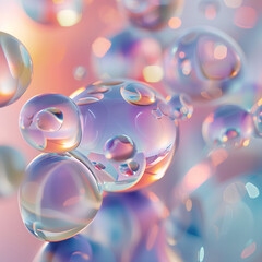 abstract colorful background glassmorphism style