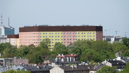 Stare budownictwo, piękne budynki, widok miasta. © tomo81