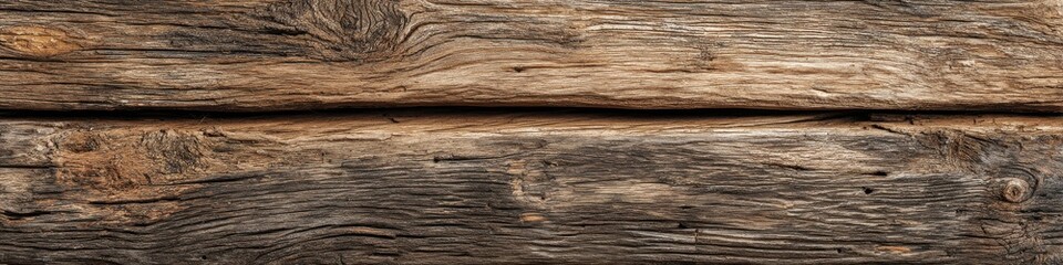 Fototapeta premium Warm Rustic Wood: Long Panorama of Light Brown Maple Texture for Background Contrast