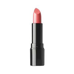 Obraz premium Minimalist matte lipstick tube, soft lighting, isolated on transparent background