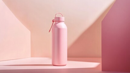 Shop pink water bottle reusable container travel flask for hydration and fitness lifestyle needs