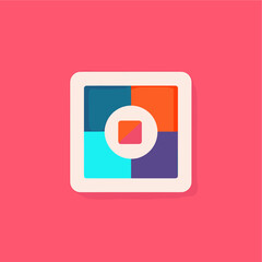 Modern minimalist logo in vector style. Clean design with an emphasis on form, typography and versatility. Suitable for branding, identity and corporate identity.