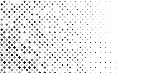 Design Dotted modern halftone gradient texture. Vanishing polka dot background. Repeating dots gradation simple abstract design