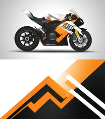 Obraz premium abstract motorcycle background