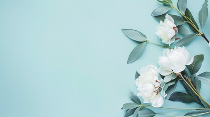 Obraz premium Blue Background Template for PPT: Crafting Stunning Presentations with Serene and Professional Hues