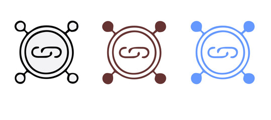 Affiliate Marketing solid icons collection.Containing Marketing, SEO, Success, Management, Business, Customer, Social Media