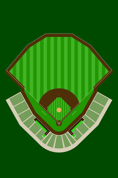 A baseball field