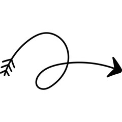 Arrow Valentine Style Vector