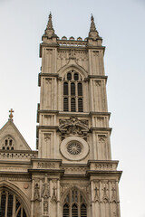The stunning Westminster Abbey Tower Detail is located in the heart of London, England
