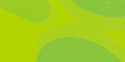 Wavy Curvy Circular and Circle Shapes and Designs Green and Yellow Colors Modern Abstract Background Geometric Background. vector eps 10