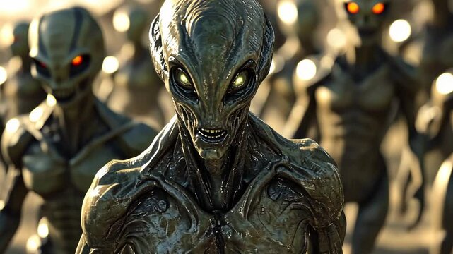 Ancient Thai Temple Sculpture of a Creepy Lion God in 3D Horror Art