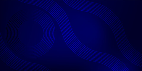 abstract blue background. Modern shiny blue gradient lines.