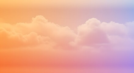 Teal and Orange Gradient with Bokeh Effect - Marketing Stock Photography HD