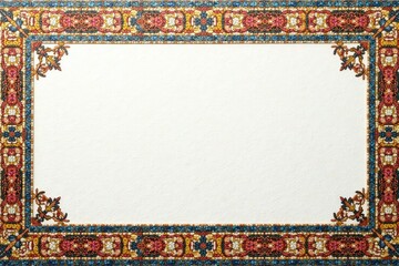 Intricate Roman mosaic detail on a pure white background , texture, artistic