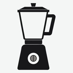 Blender silhouette art illustration.