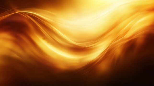 Abstract golden waves (3)