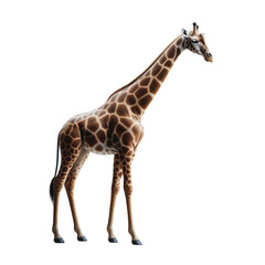 Naklejka premium giraffe isolated on white