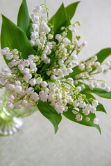 Maigl&ouml;ckchen-Strau&szlig; in einer Vase