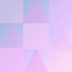 Minimalist graphic design with color gradient background