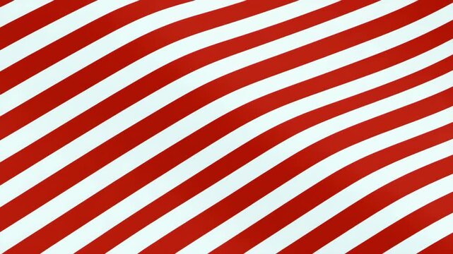 Animated candy cane stripe background in red and white