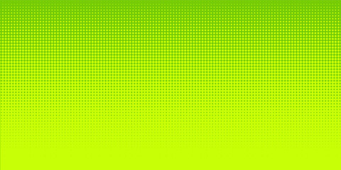 Dots halftone green color pattern gradient texture with technology digital background. Dots pop art comics with nature graphic design.