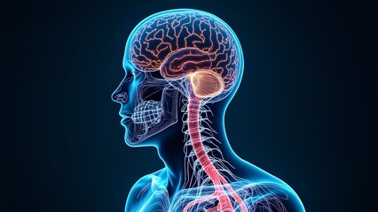 Diagram of Medical Brain Neural Network