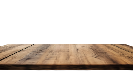 Rustic Wooden Tabletop in Blurred Background of Modern Fitness Gym with Exercise Equipment and Weights