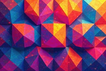 Fototapeta premium Repetitive geometric shapes forming a cohesive design , tileable, triangle, print