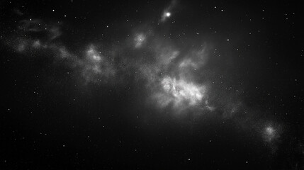 Stunning cosmic nebula in deep space with swirling gases  
