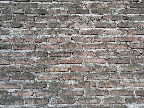 old brick wall - Pared de ladrillos vieja 
