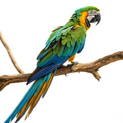 Obraz premium blue and yellow macaw ara