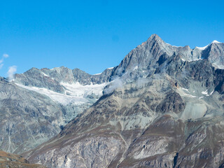 Image of the famous mountain called Matterhorn or Cervino