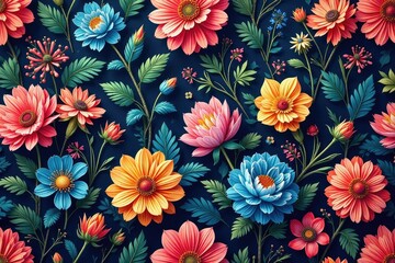 Intricate, flowing floral design; continuous pattern , vines, light