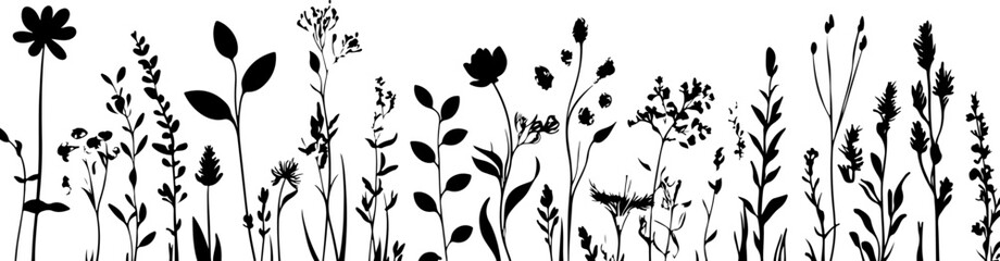 Black and White Illustration of a Butterfly with Detailed and Symmetrical Wing Patterns
