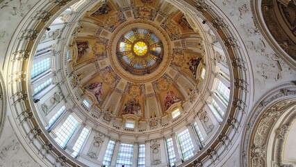 dome of the basilica of st mary