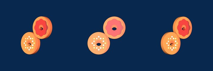 gogosi carnival and fair 3D icon