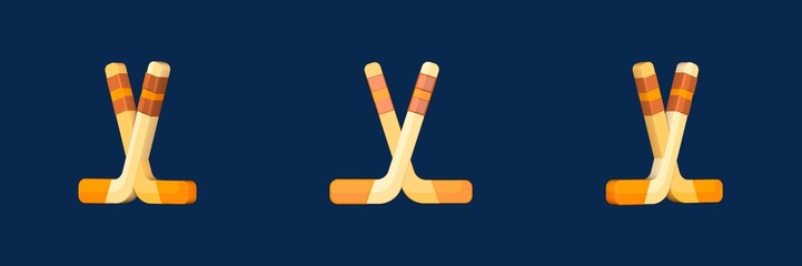 ice hockey winter things 3D icon