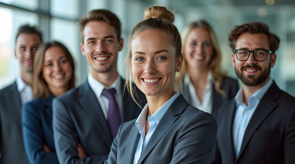 group of business people