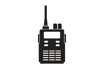 Walkie-Talkie vector, Walkie-Talkie symbol, Walkie-Talkie vector icon isolated on white background