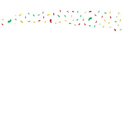 Confetti Shape Scattered Vector