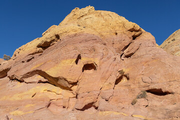 Scenic  Desert  Landscape in the Valley of Fire State Park Nevada